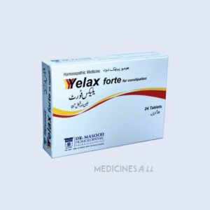 YELAX FORTE – Homeopathic Tablets For Constipation