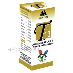 T 13 – Amenorrhoea & Dysmenorrea