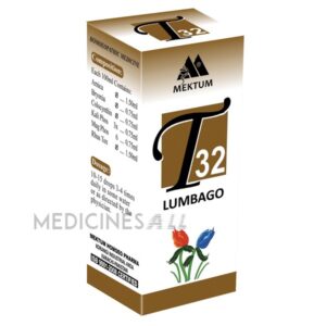 T 32 – Lumbago Remedy