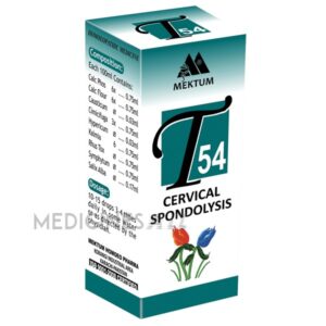 T 54 – Cervical Spondolysis